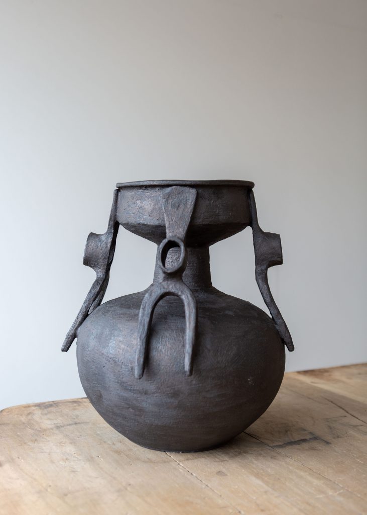 Vessel XXVII, 2025, Ceramic, 37 x 40 x 40 cm, Unique