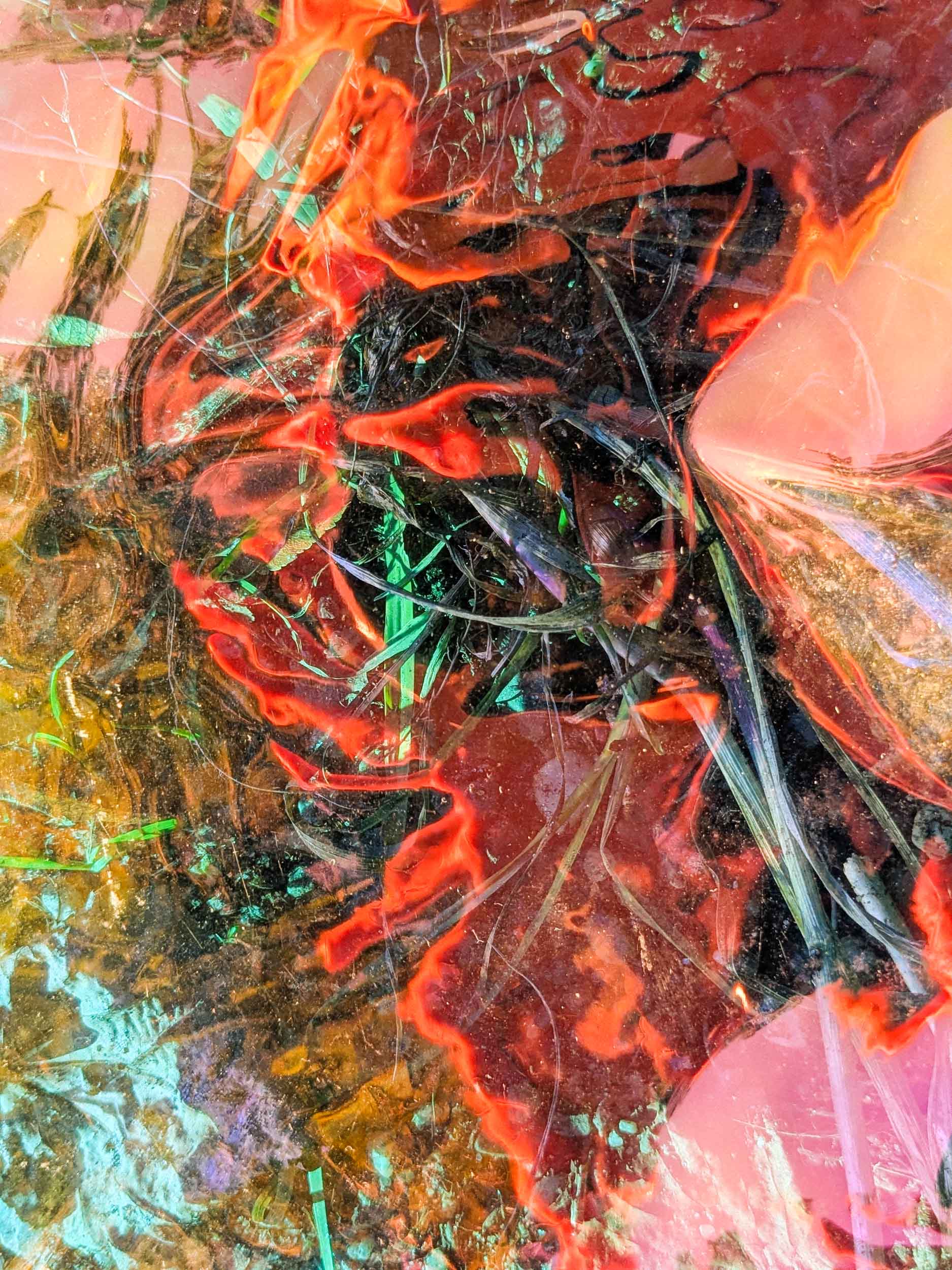 Emanationen eines ekstatischen Geistes / Emanations of an Ecstatic Spirit, 2025, Chromalux print (dye-sublimation print on aluminium), 60 x 45 cm (23 5/8 x 17 3/4 in), Edition of 4 + 1AP